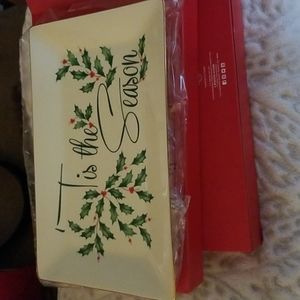 Lenox Tis the Season plate. Never used
